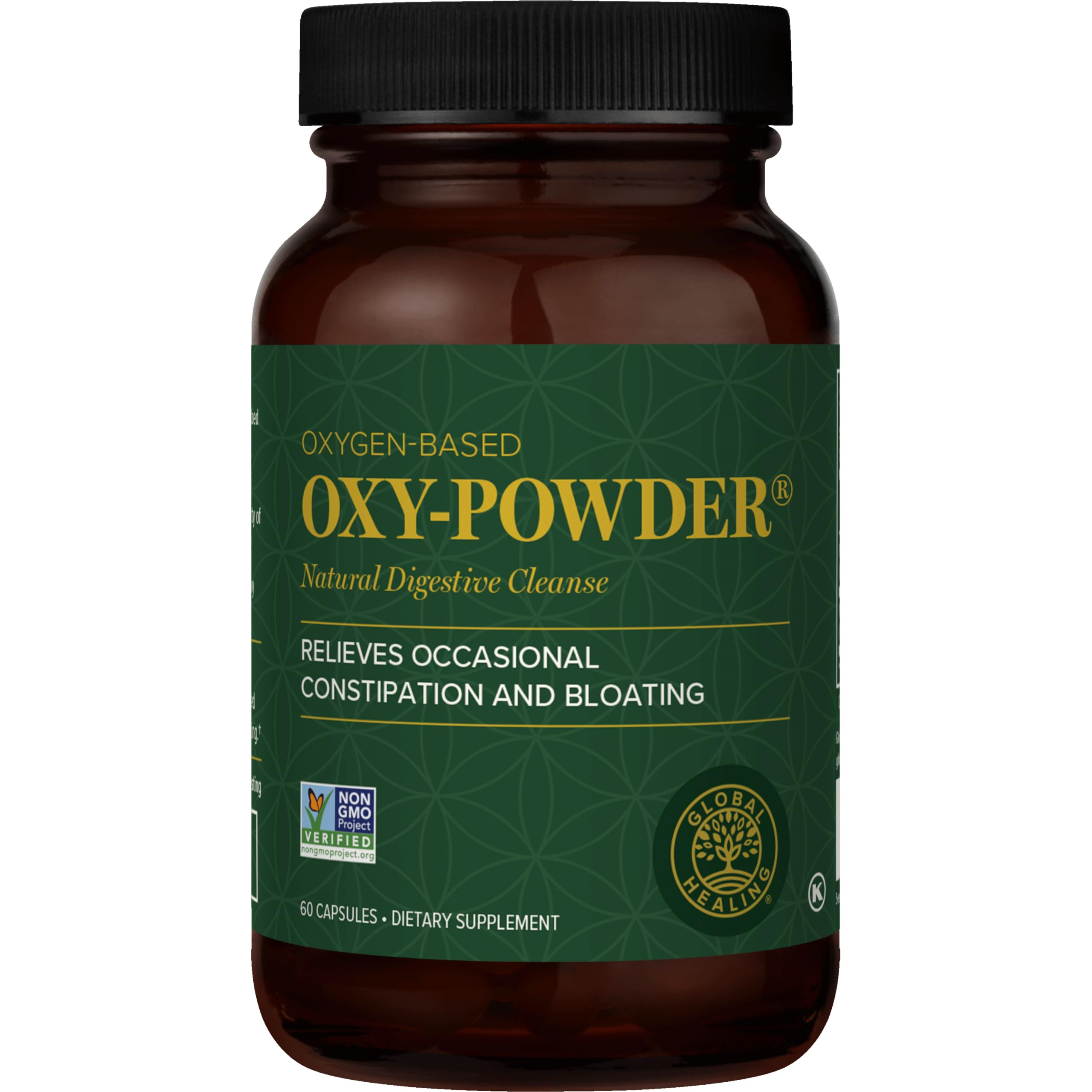 Global Healing Oxy-Powder Colon Cleanse, Constipation Relief for Women & Men, Magnesium Oxide Col... | Amazon (US)