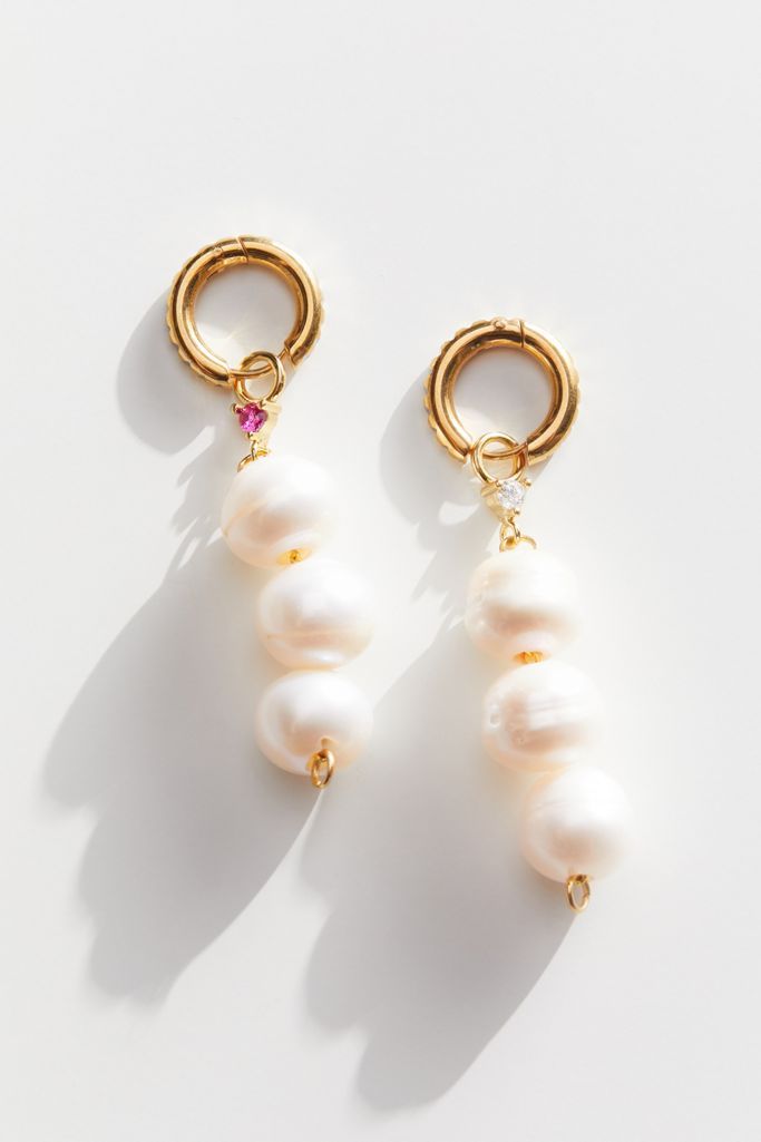 NOTTE Jewelry Galleria Pearl Earring | Urban Outfitters (US and RoW)