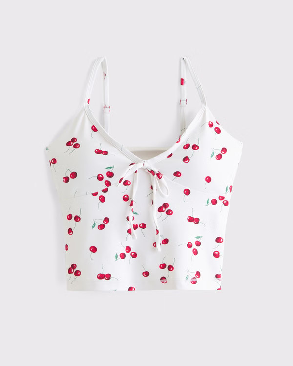 YPB Tie V-Neck Tank | Abercrombie & Fitch (US)