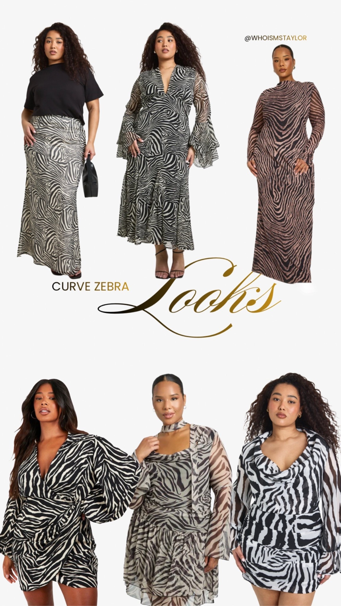 Animal Instict! 🦓 Zebra Plus Size Looks! #boohoo #zebra #dresses #animalprint

#LTKgrwm #LTKPlusSize #LTKootd