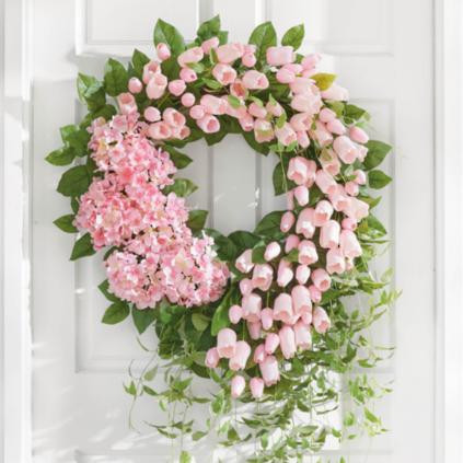 Spring Tulip Wreaths | Grandin Road