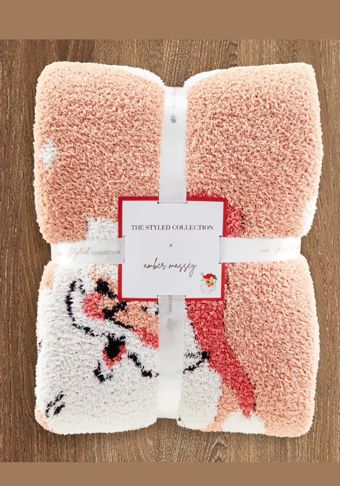 TSC x Amber Massey: Vintage Santa Buttery Blanket | The Styled Collection