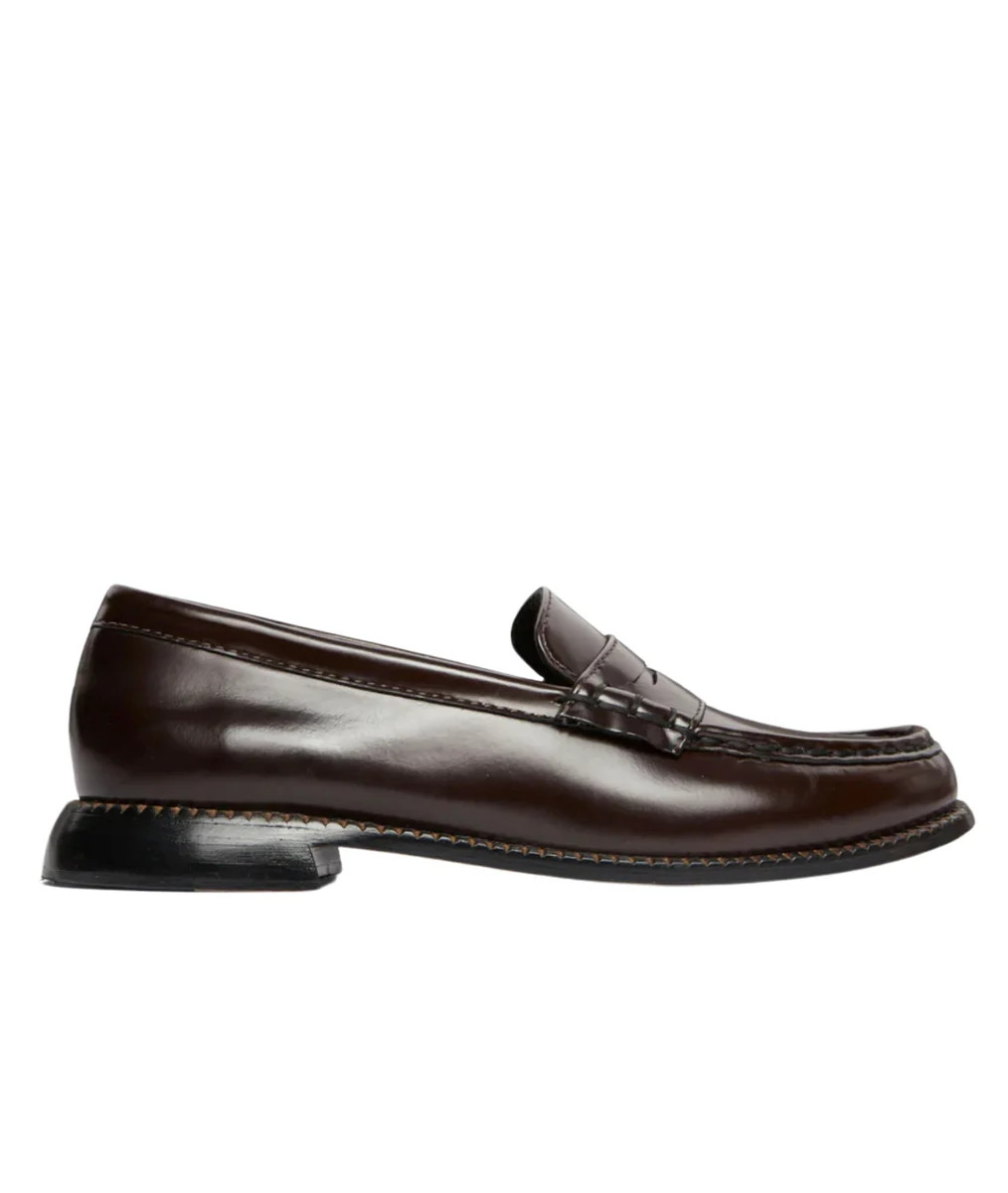 Elba Penny Loafer- Espresso Spazzolato | LOLA Boutique