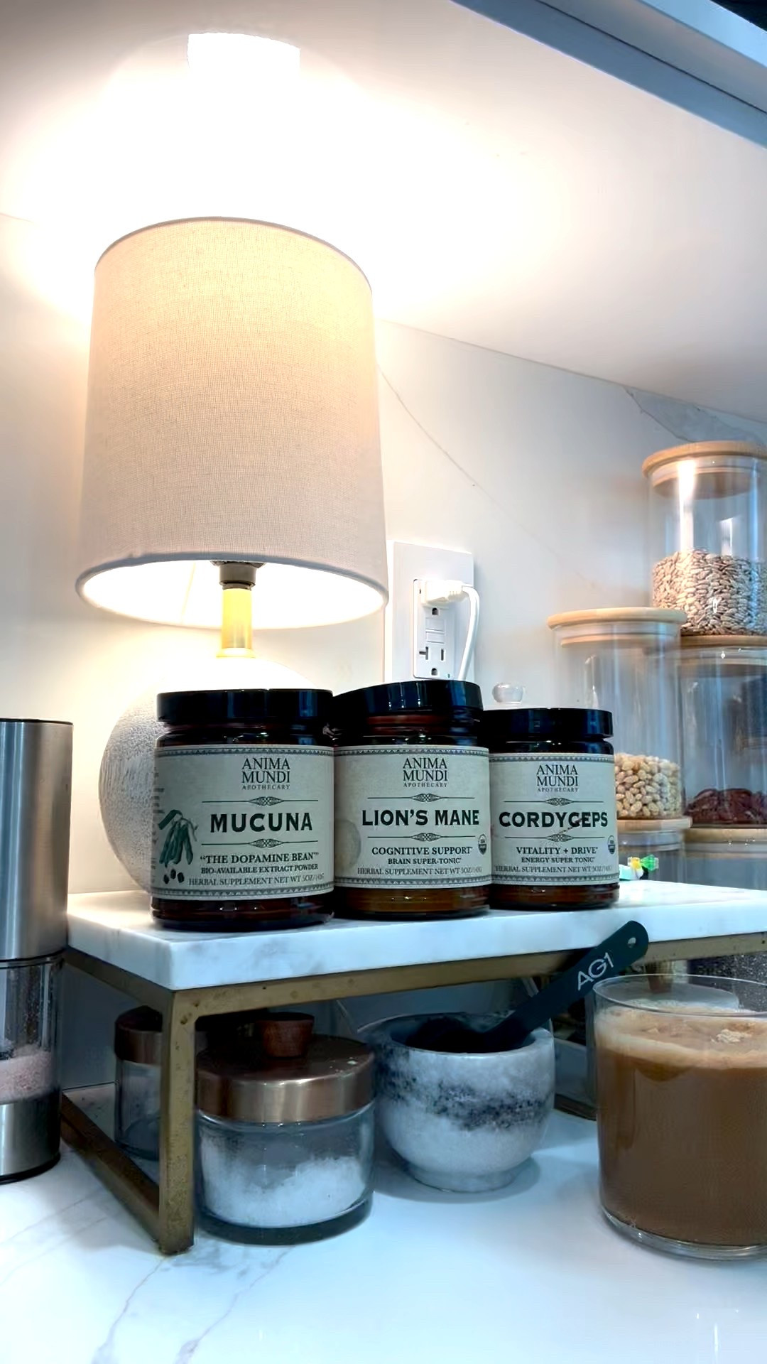 1/2 tsp of whatever your favorite supplement is 🥰 I like to add it to my morning coffee but there are so many recipes and smoothies it can be added to as well. 

#LTKHome #LTKFindsUnder50 #LTKActive