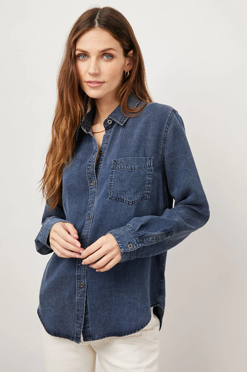 INGRID SHIRT - DARK VINTAGE | Rails