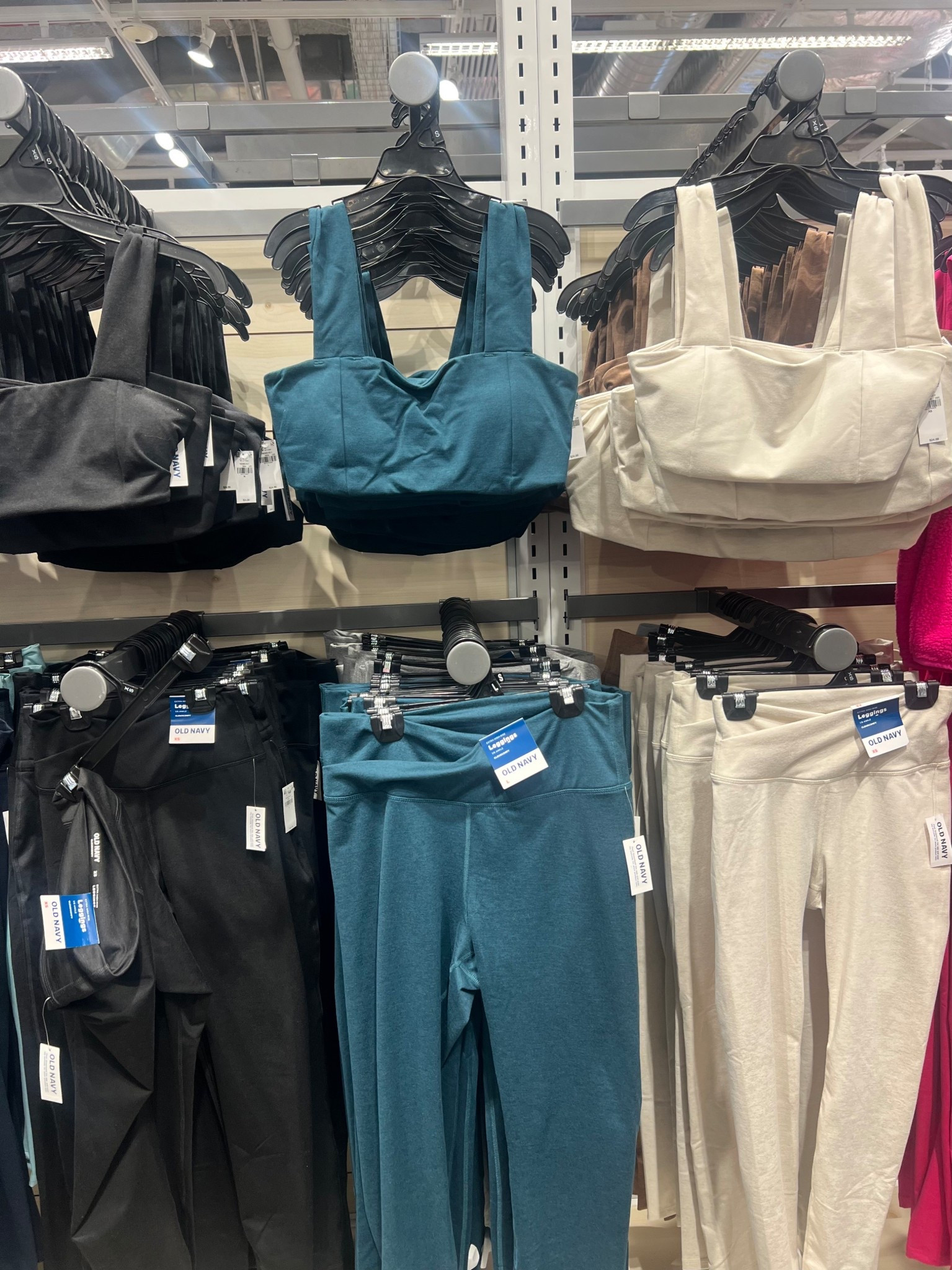 Found this super cute and affordable set from Old Navy 🤍 The top fits so perfectly — just the right mix of comfy and sexy. I loved it so much I grabbed it in two colors. Linking it on LTK so you can snag it too!