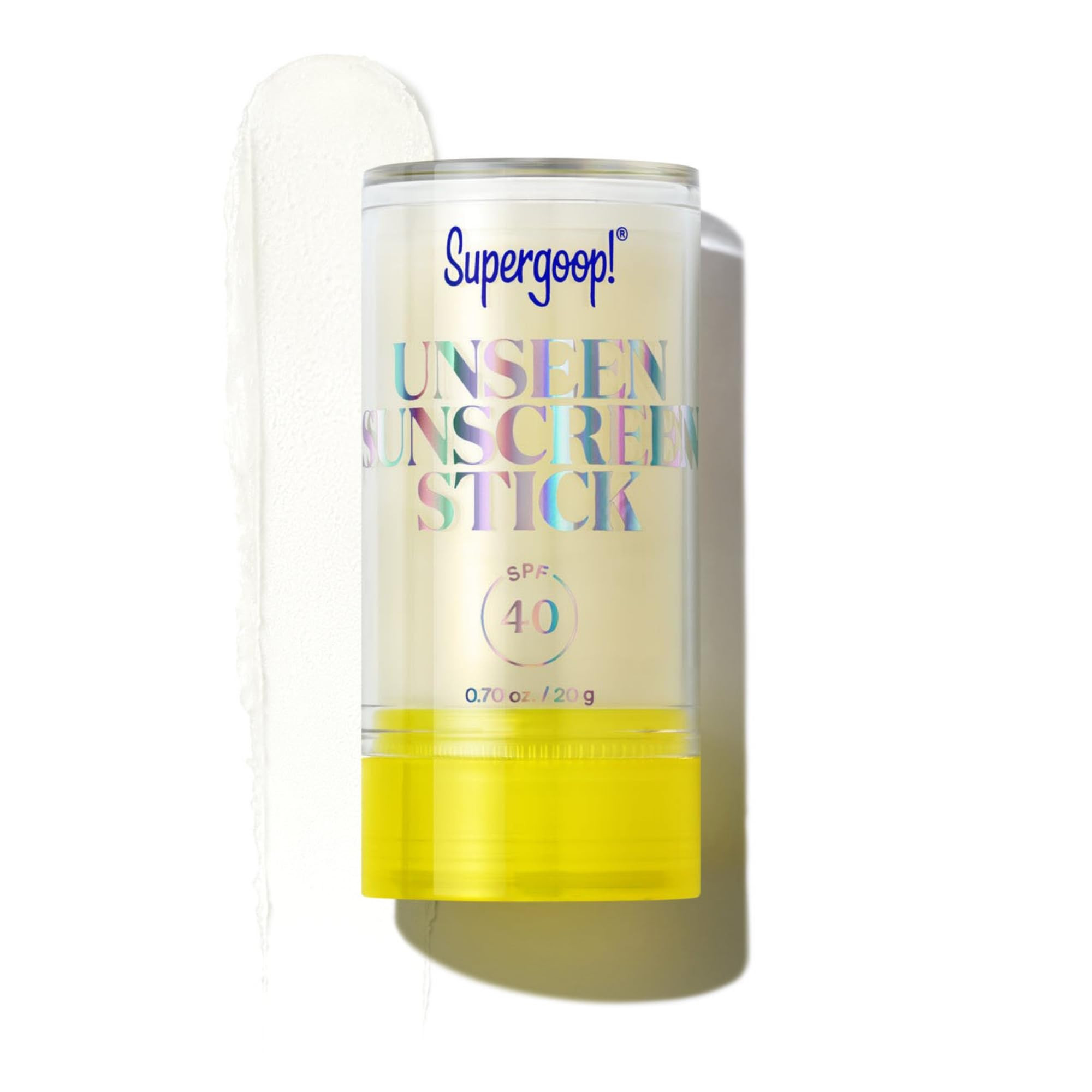 Supergoop! Unseen Sunscreen Stick - SPF 40 - Clear & Invisible Sun Protection - Broad Spectrum Fa... | Amazon (US)