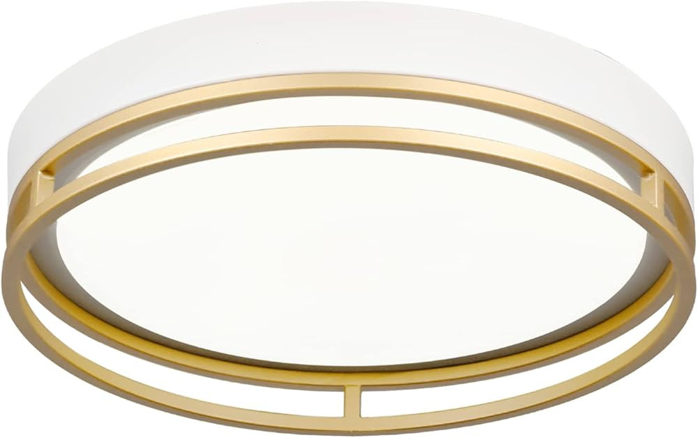 12.5 Inch LED Flush Mount Ceiling Light Fixture, 26W, Super Bright 1700 Lumens, 3 Color 3000K/400... | Amazon (US)