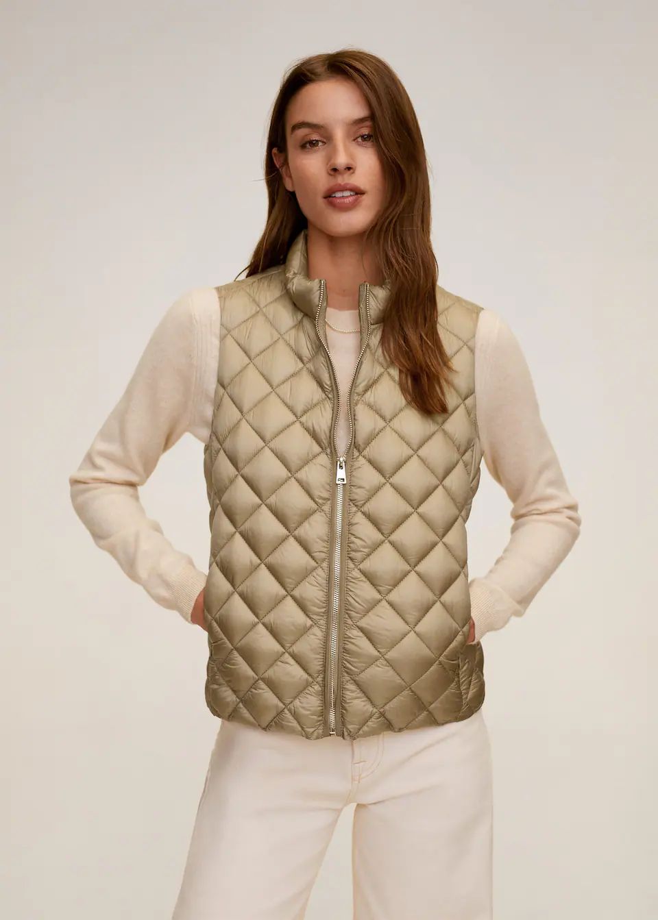 Quilted gilet | MANGO (US)