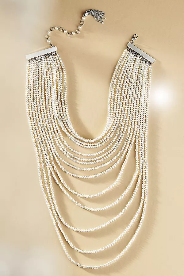 Vieste Rosa Cascade Choker Necklace | Anthropologie (US)