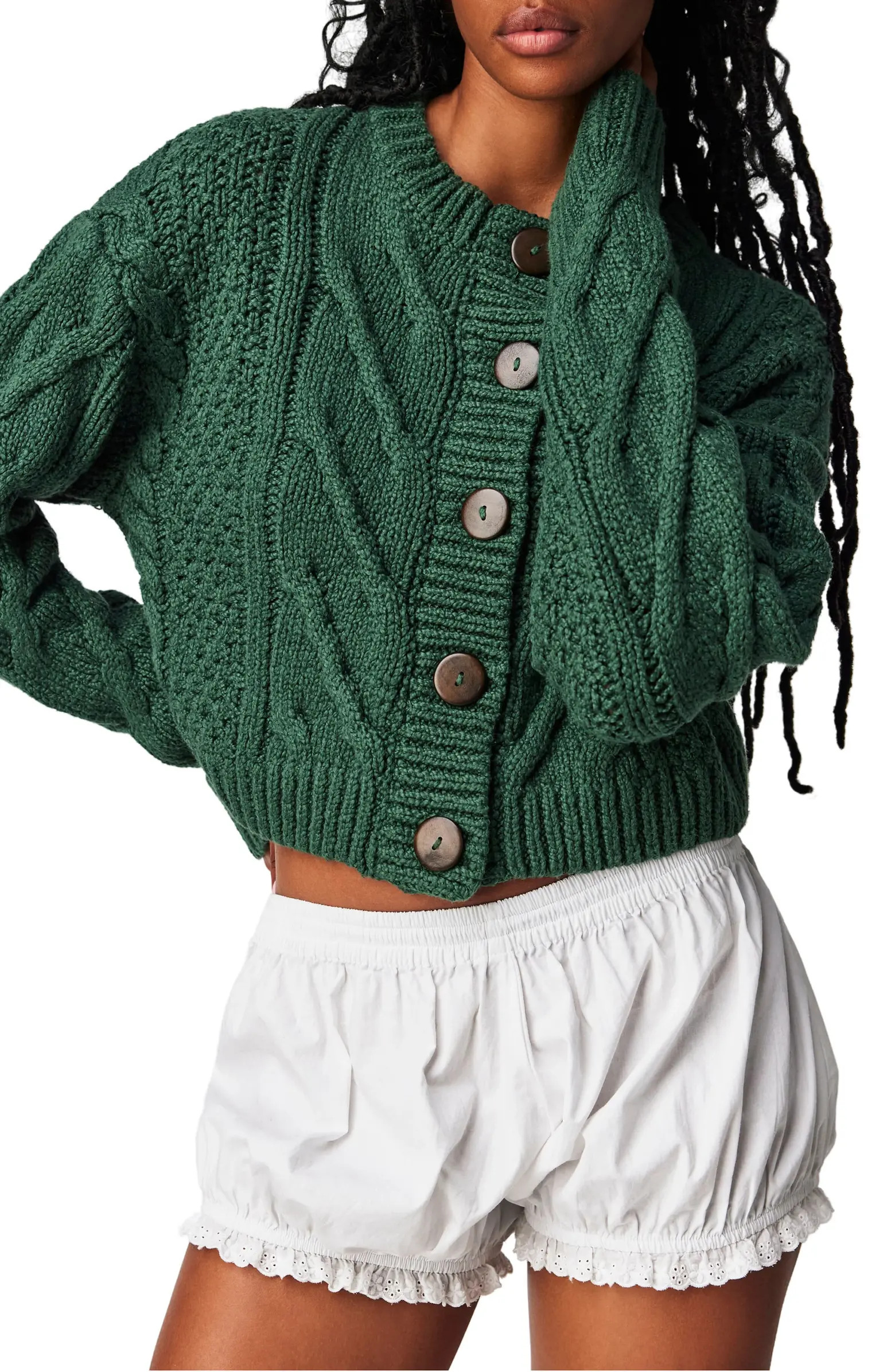 Bonfire Cable Knit Cardigan | Nordstrom