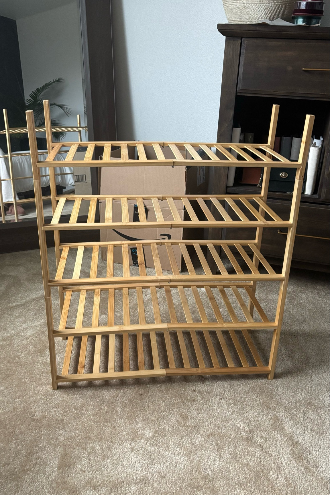 Needed a new shoe shelf for my family’s insane amount of shoes. This one is extremely sturdy and the shoes don’t fall off it when putting away or taking shoes off of it. 

#LTKHome