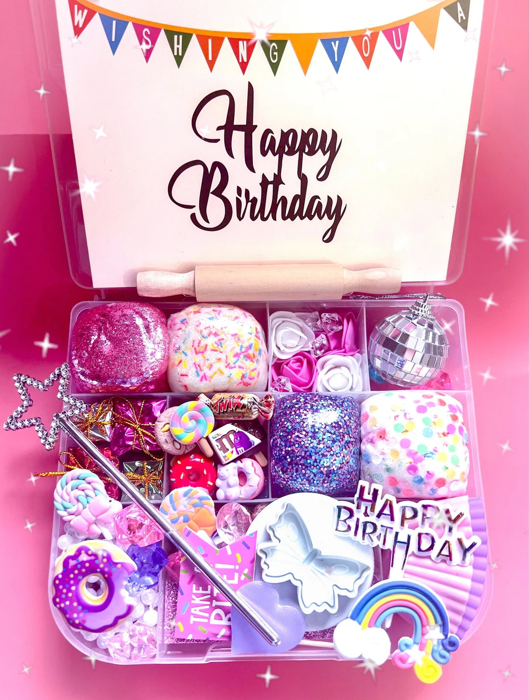 Baking/ Birthday & Rolling Pin,Play Dough kit, Play Dough Set,Toddler Present,Birthday Gift for K... | Etsy (US)