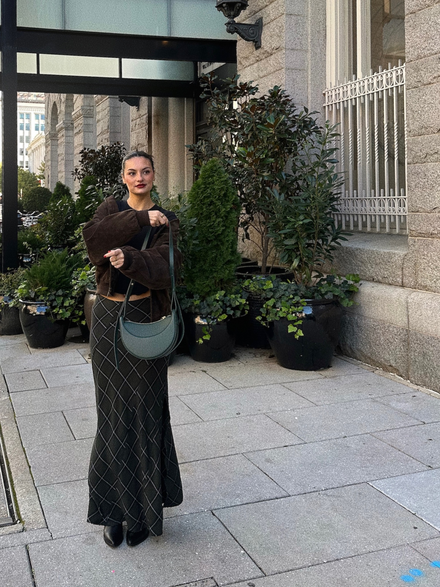 Bag is Polene and jacket is vintage 

#LTKshoecrush #LTKSeasonal #LTKfindsunder100