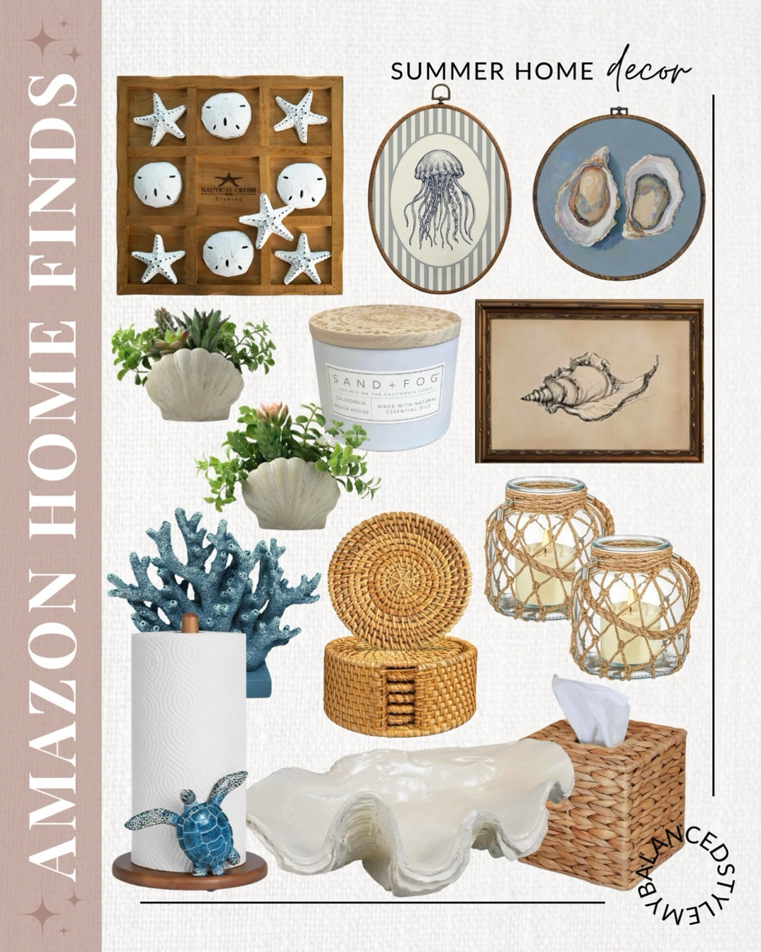 Amazon summer home decor

coastal summer decor
light and airy interiors
summer hosting essentials
blue and white decor
woven home accents
outdoor patio styling
summer table decor
fresh entryway refresh
beach inspired interiors

#LTKSeasonal #LTKHome #LTKSaleAlert
