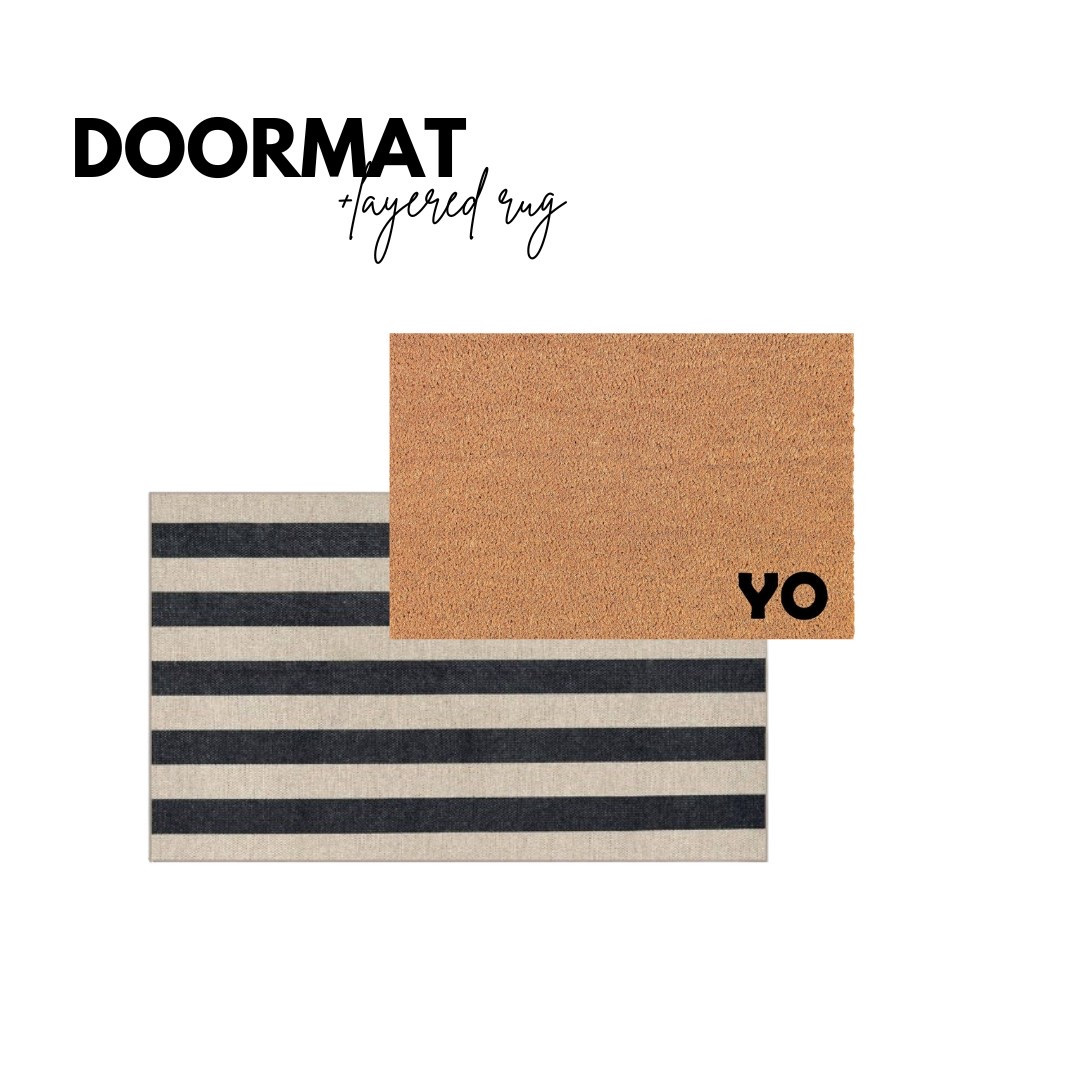 Cute layered doormats!

#LTKHome