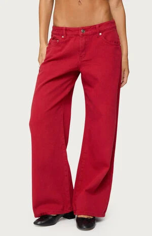 Edikted Roman Low Rise Slouchy Jeans | PacSun