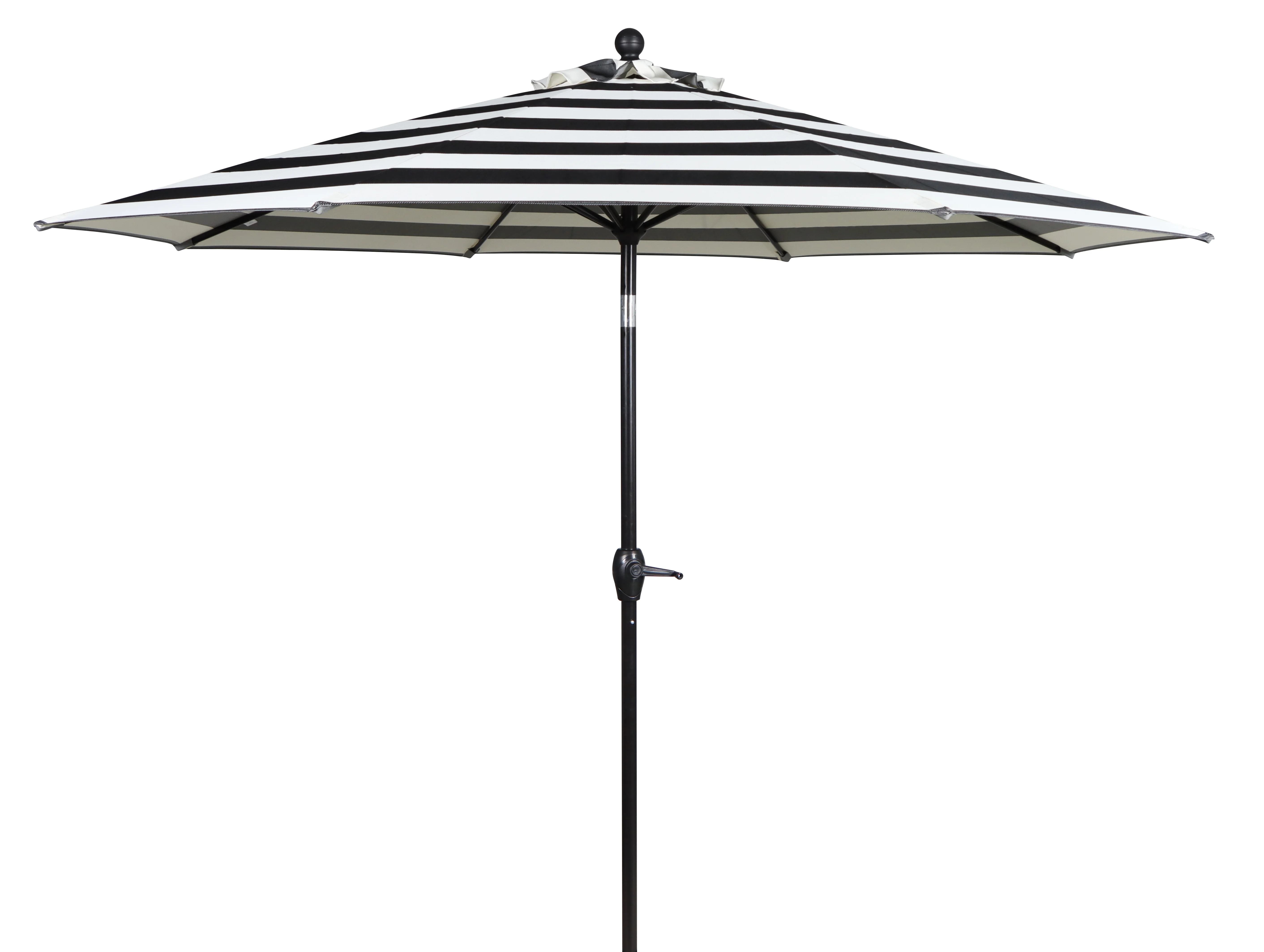 Better Homes & Gardens 9' Cabana Stripe Patio Umbrella, Crank Lift and 3 Position Tilt | Walmart (US)