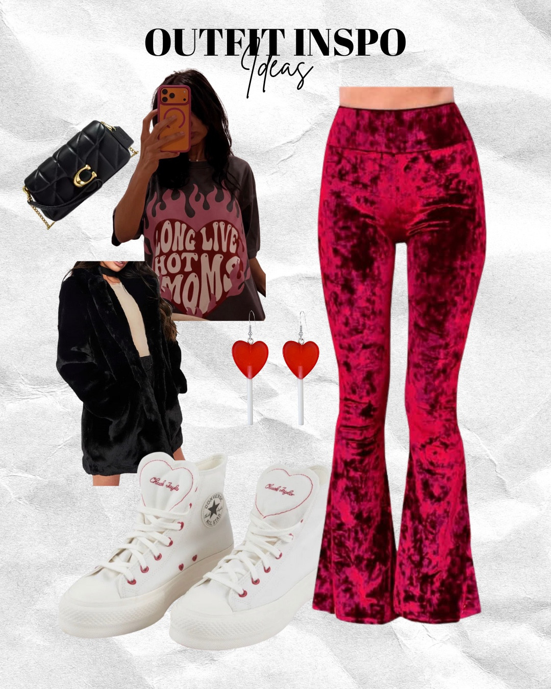 Valentine’s outfit inspo for every vibe 💌
From cozy-cute to bold + flirty, these looks are perfect for date night, errands, or just dressing for yourself.

Everything linked + easy to shop ✨

#LTKIt #LTKStyle #ValentinesOutfits #ValentinesInspo #HeartDetails #PinkFits #CozyButCute #DateNightStyle #GirlsNightLook #OutfitInspo

#LTKootd #LTKValentine #LTKMidsize