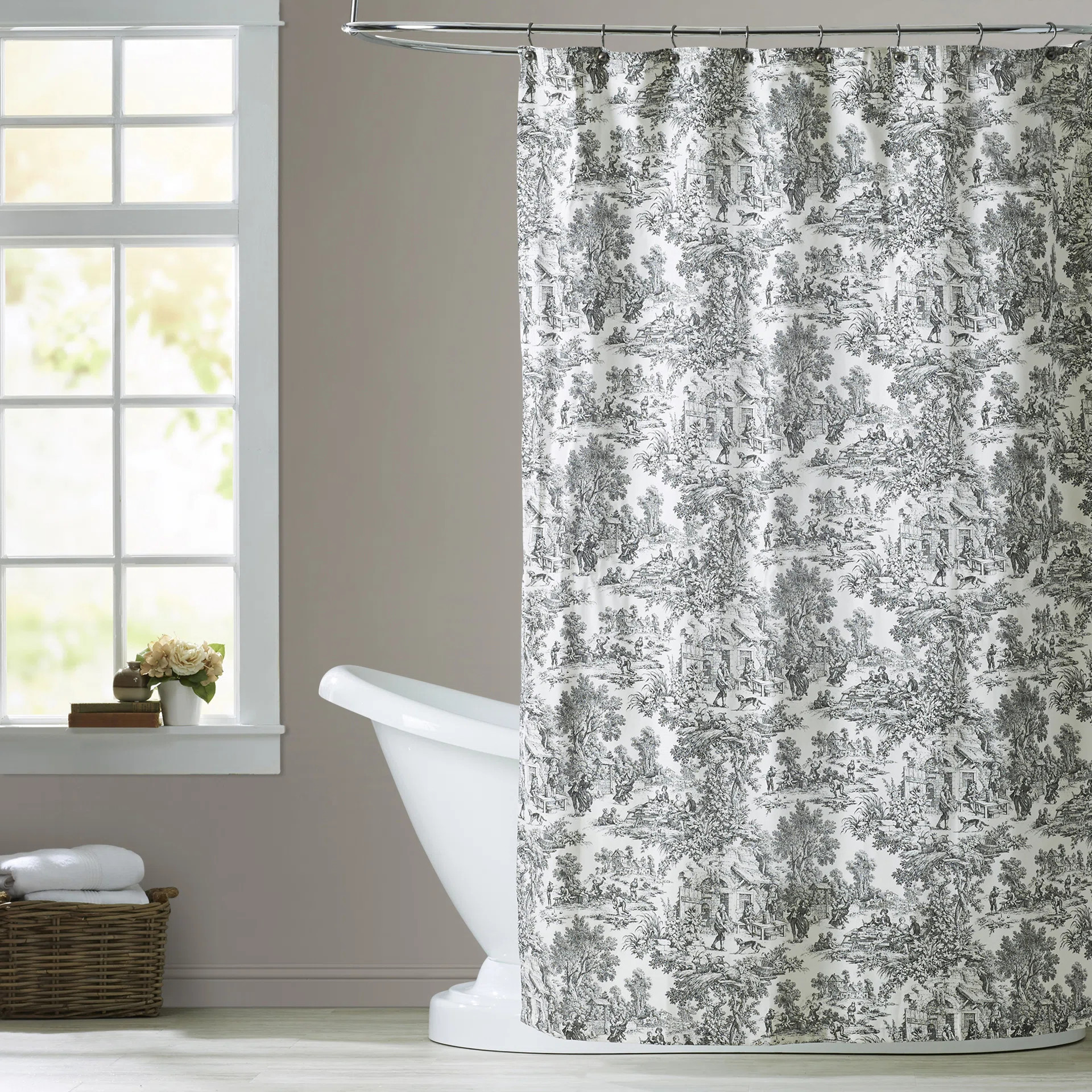 Amelie Cotton Shower Curtain | Wayfair North America