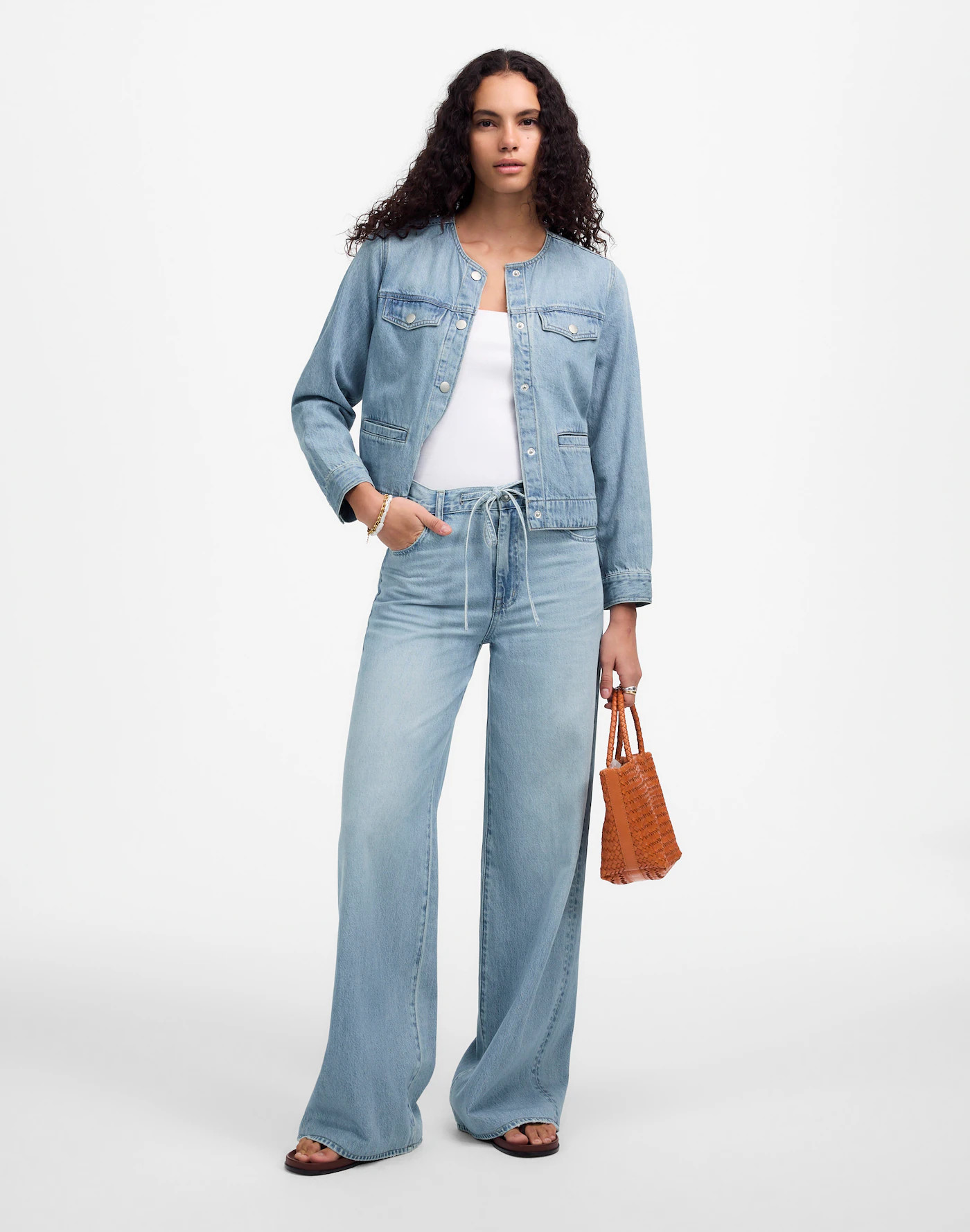 Superwide-Leg Jeans in Ashbury Wash: Airy Denim Edition | Madewell