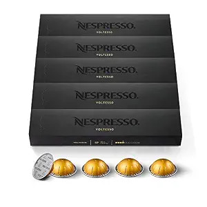 Nespresso Capsules VertuoLine, Voltesso , Mild Roast Espresso Coffee, 50 Count Coffee Pods, Brews... | Amazon (US)
