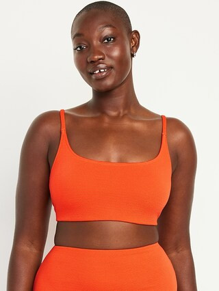 Scoop-Neck Bikini Swim Top | Old Navy (US)