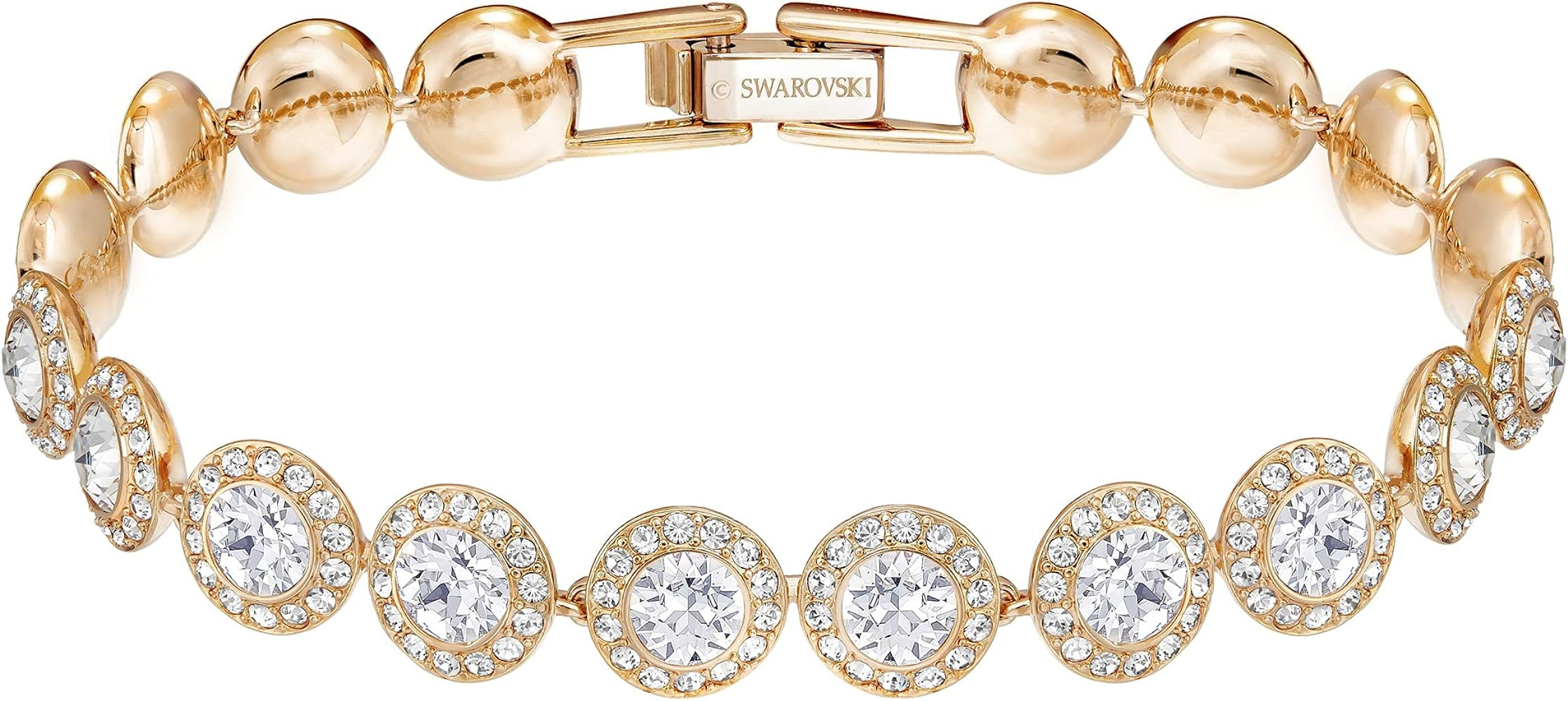 Swarovski Una Angelic Crystal Tennis Bracelet Collection | Amazon (US)
