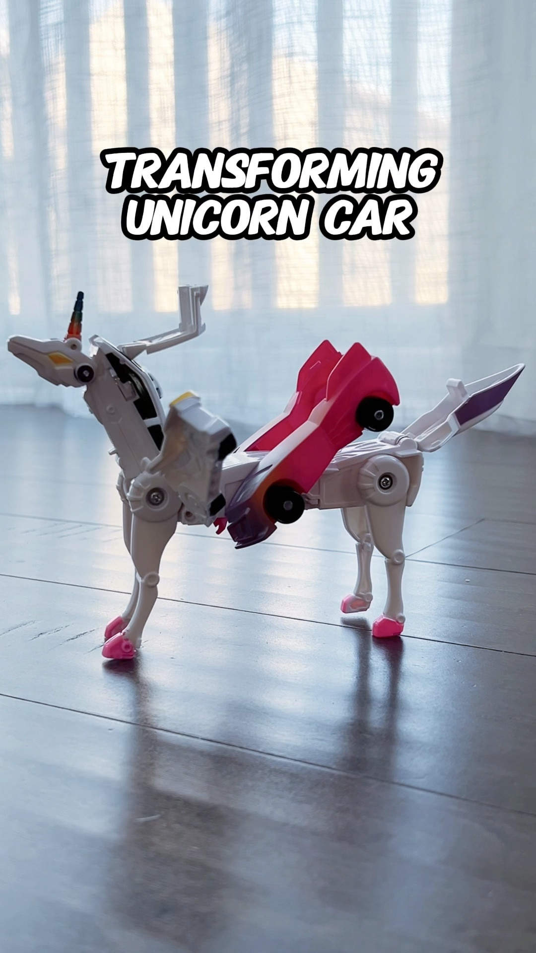These 2-piece cars transform into a magical unicorn when they collide! Build a simple ramp, let gravity do its thing, and watch the magic happen. 🚗➡️🦄

#STEMToys #MagneticTiles #UnicornMagic #CreativePlay #KidsActivities

#LTKGiftGuide #LTKFamily #LTKKids