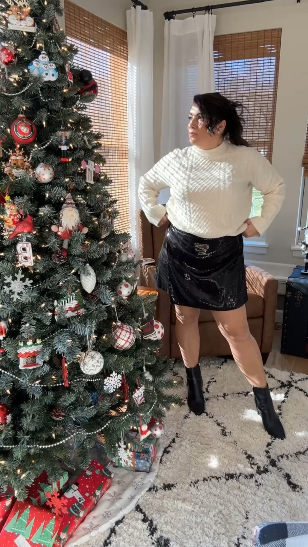 Holiday outfit inspiration 
Midsize holiday outfit
Holiday skirt 
Holiday sweater 
Affordable holiday outfit 
Classic style
Girly style

#LTKmidsize #LTKHoliday #LTKGiftGuide