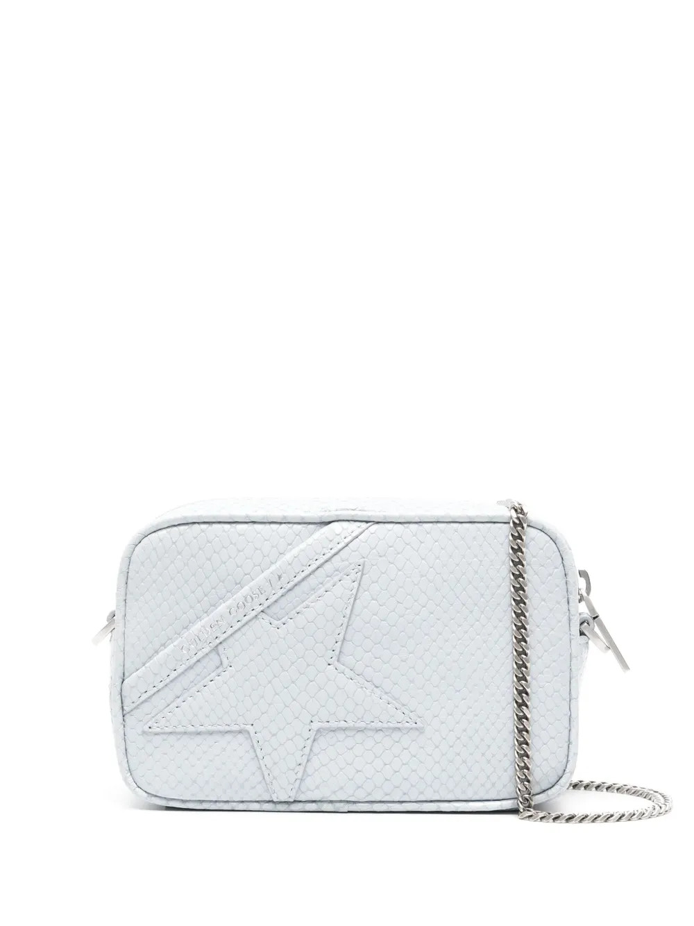Golden Goose Mini Star Leather Crossbody Bag | Grey | FARFETCH | Farfetch Global