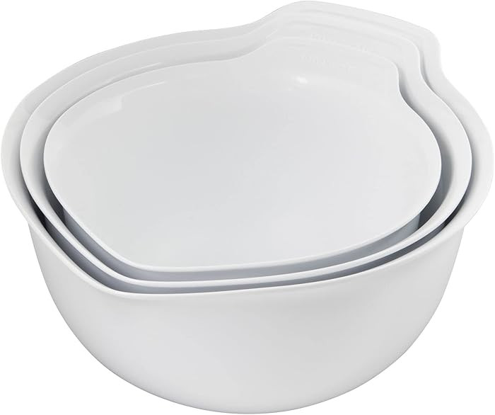 KitchenAid - Mixing Bowls, 3-Piece Nesting Mixing Bowl Set with Non-Slip Bases and Pour Spouts (W... | Amazon (CA)