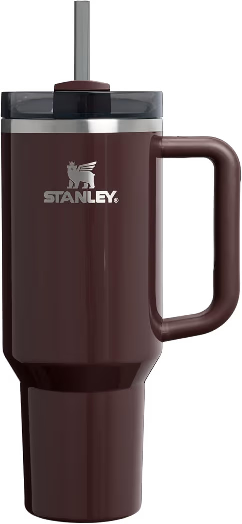 STANLEY Quencher H2.0 Tumbler with Handle and Straw 40 oz | Flowstate 3-Position Lid | Cup Holder Compatible for Travel | Insulated Stainless Steel Cup | BPA-Free | Mahogany Gloss | Amazon (US)