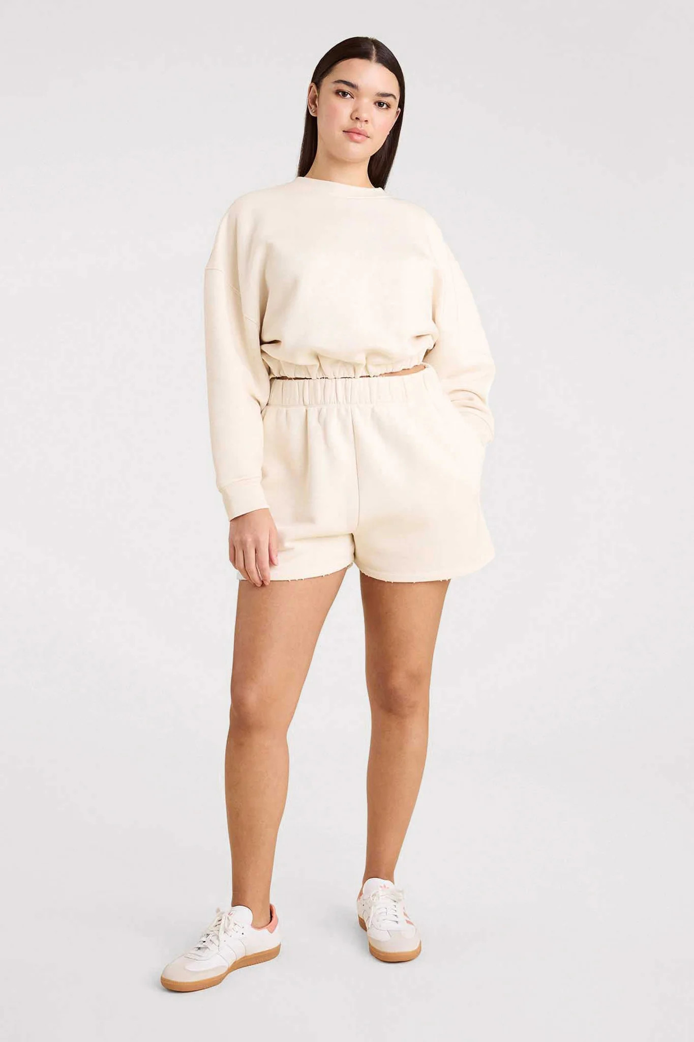 Cinch Waist Sweatshirt | nuuds