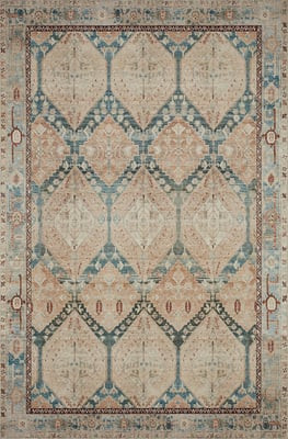 Magnolia Home by Joanna Gaines x Loloi Lenna LEA-05 Vintage / Overdyed Area Rugs | Rugs Direct | Rugs Direct