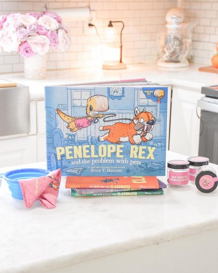 #gifted the new Penelope Rex book is grrrrrreat 🐯 we laughed as we read about Penelope’s struggles with her new pet saber tooth tiger and smiled as she learned about the rewards of having a sweet, cuddly maybe not so little pet 🐾 