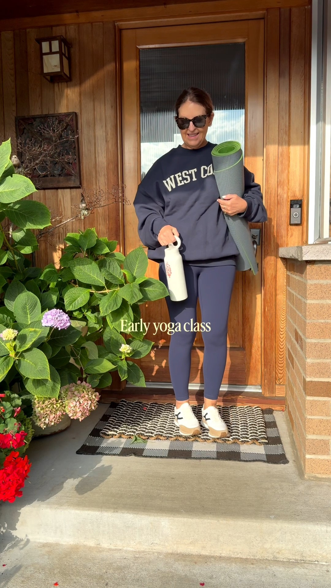 Nothing like a morning yoga class to wake you up! Am I right? 

Sweatshirt - I’m wearing a small
Leggings-I’m wearing XS
Tank - I’m wearing a small
Shoes - they are not athletic sneakers, but they are so comfortable I wore them to class; they fit tts.

#LTKfitnessgoals #LTKOver40 #LTKSeasonal
