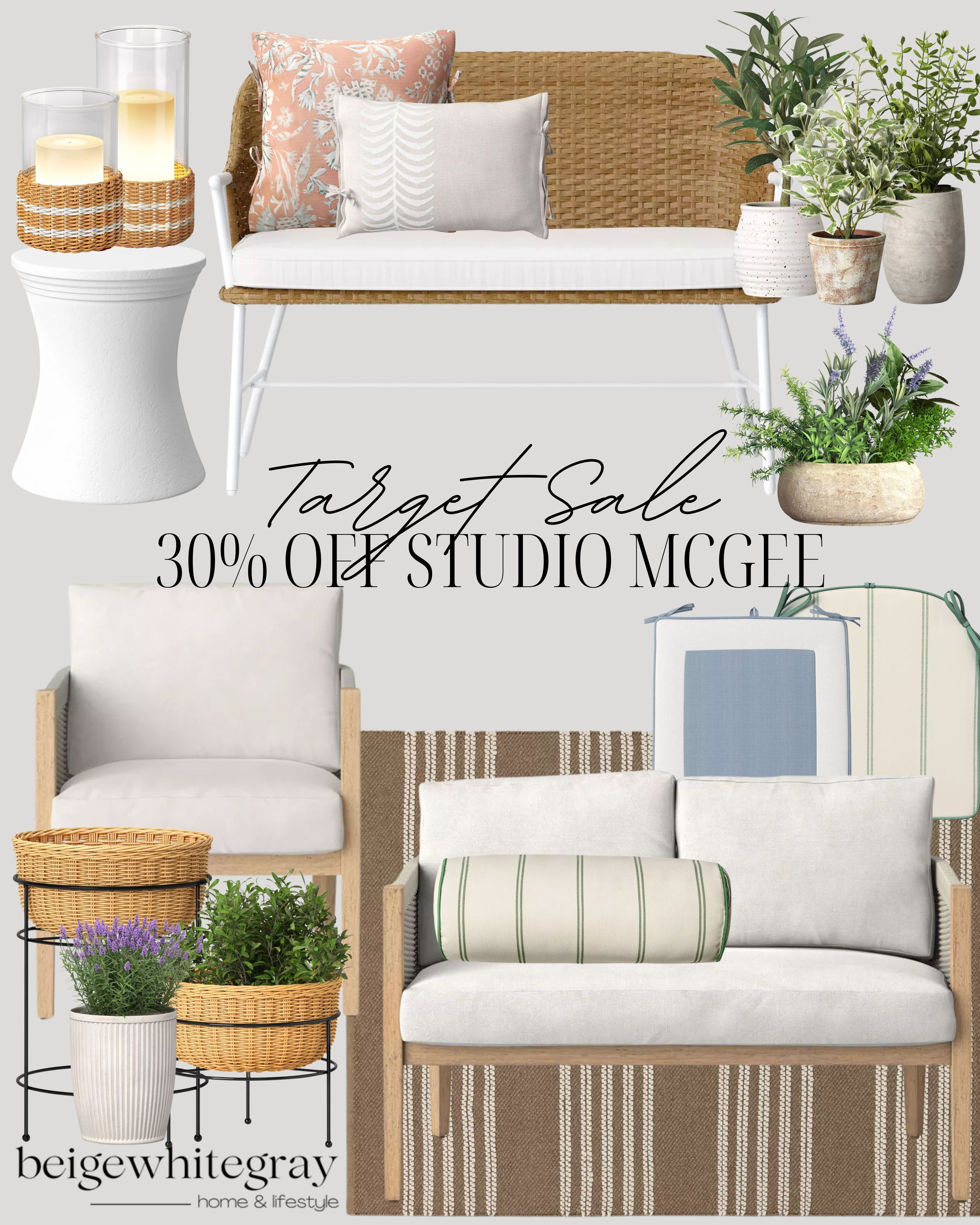30% Off Studio Mcgee Outdoor at Target!
Target Circle Week Sale / Target Sale / Studio Mcgee Sale / Wicker Patio Sets / Outdoor Sectionals / Teak Dining Tables / Bistro Sets / Hanging Egg Chairs / Weather-Resistant Cushions / Outdoor Rugs / String Lights / Patio Umbrellas / Rattan Lounge Chairs / Garden Benches / Hammocks / Outdoor Coffee Tables / Planter Boxes with Greenery / Lanterns with LED Candles / Solar-Powered Lights / Decorative Throw Pillows / Fire Pits / Outdoor Bar Carts / Light and Airy Curtains / Ceramic Side Tables / Faux Greenery Arrangements / Spring Floral Wreaths / Cozy Outdoor Blankets / Patio Conversation Sets / Outdoor Couches / Outdoor Area Rugs / Outdoor Lamps / Adirondack Chairs / Stone Firepits / Wood Firepits /  

 

#LTKSeasonal #LTKHome #LTKSaleAlert