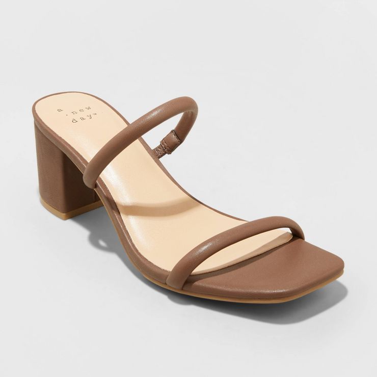 Women's Cris Shades of Beautiful Mule Heels - A New Day™ | Target