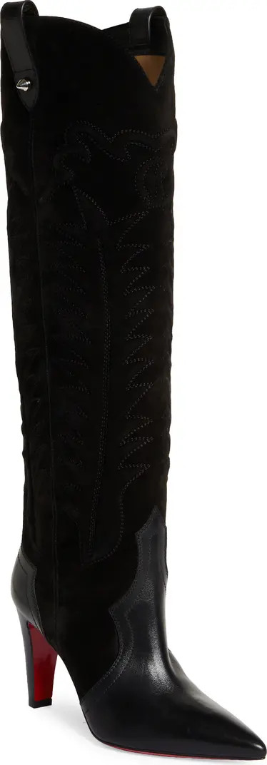 Santia Pointed Toe Knee High Boot (Women) | Nordstrom