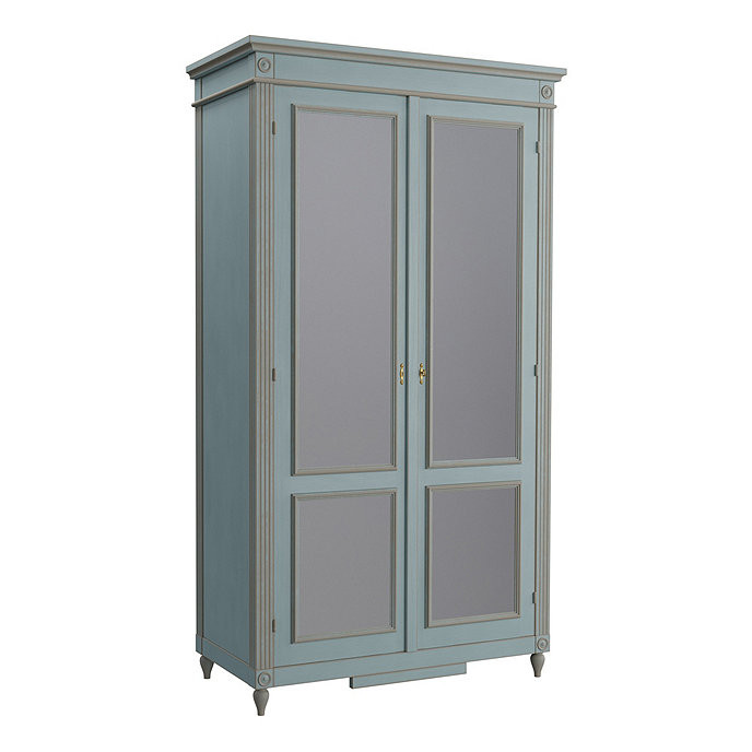 Casa Florentina Louis XVI Armoire with Mirrored Doors | Ballard Designs, Inc.