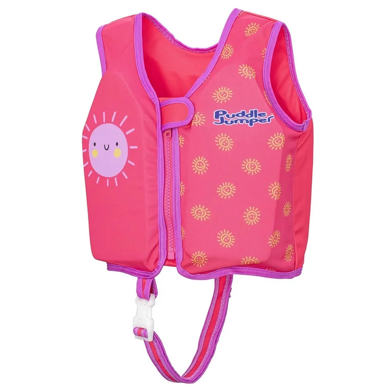 Puddle Jumper AquaStar Fabric Toddler Swim Vest, Sun, Up to 40 lbs Weight Capacity | Walmart (US)