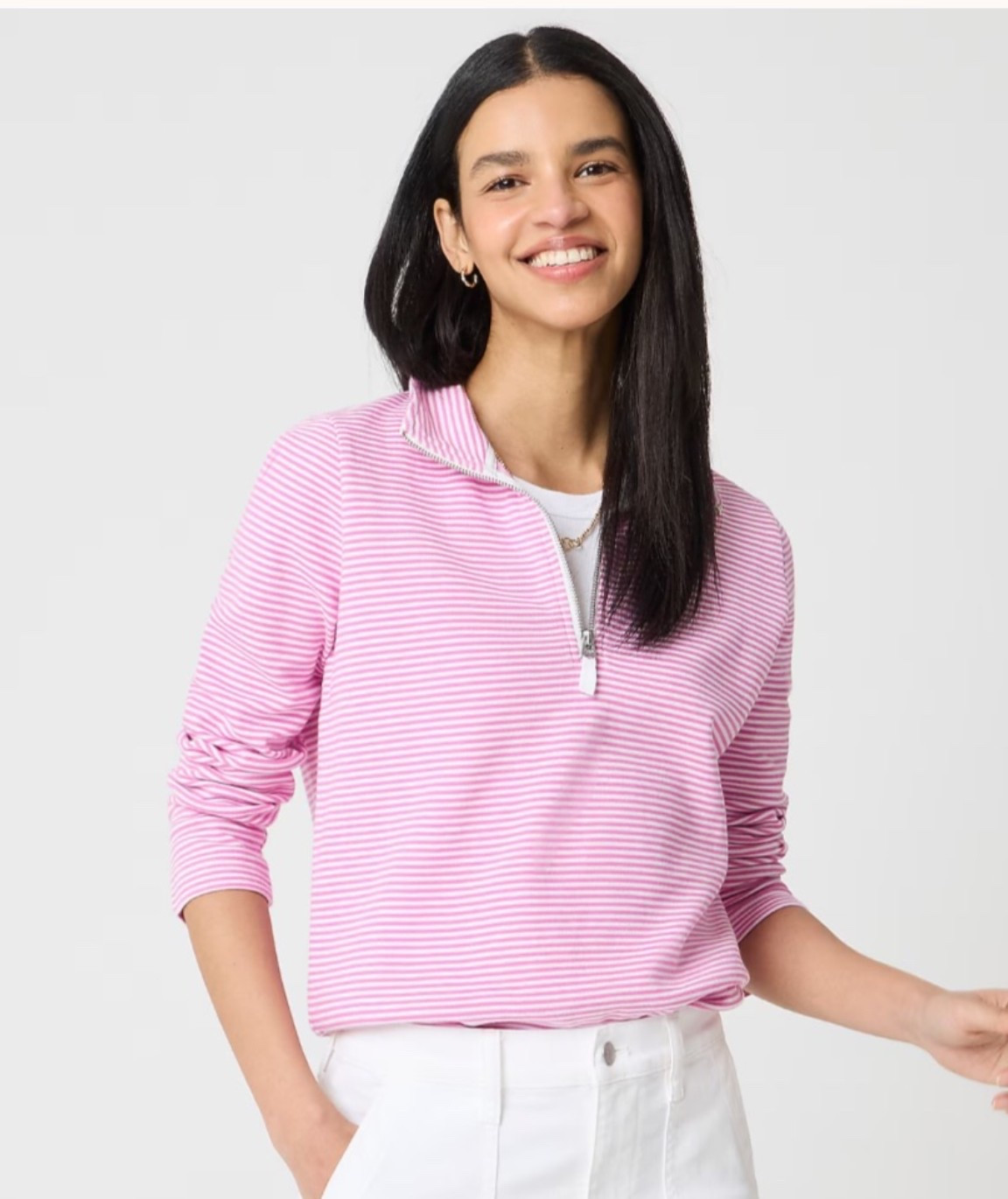 J.Crew Factory ~ striped lounge set




half-zip pullover | matching striped terry short | weekend wear | pink lounge set | weekend style 



#LTKselfcare #LTKActive #LTKootd