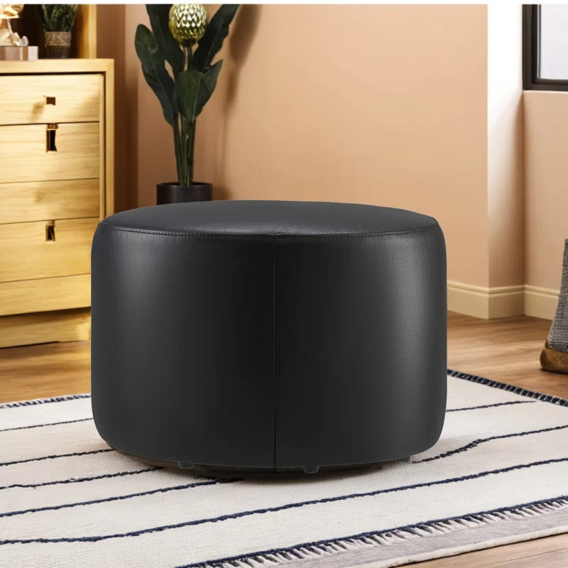 Danva Genuine Leather Ottoman | Wayfair North America