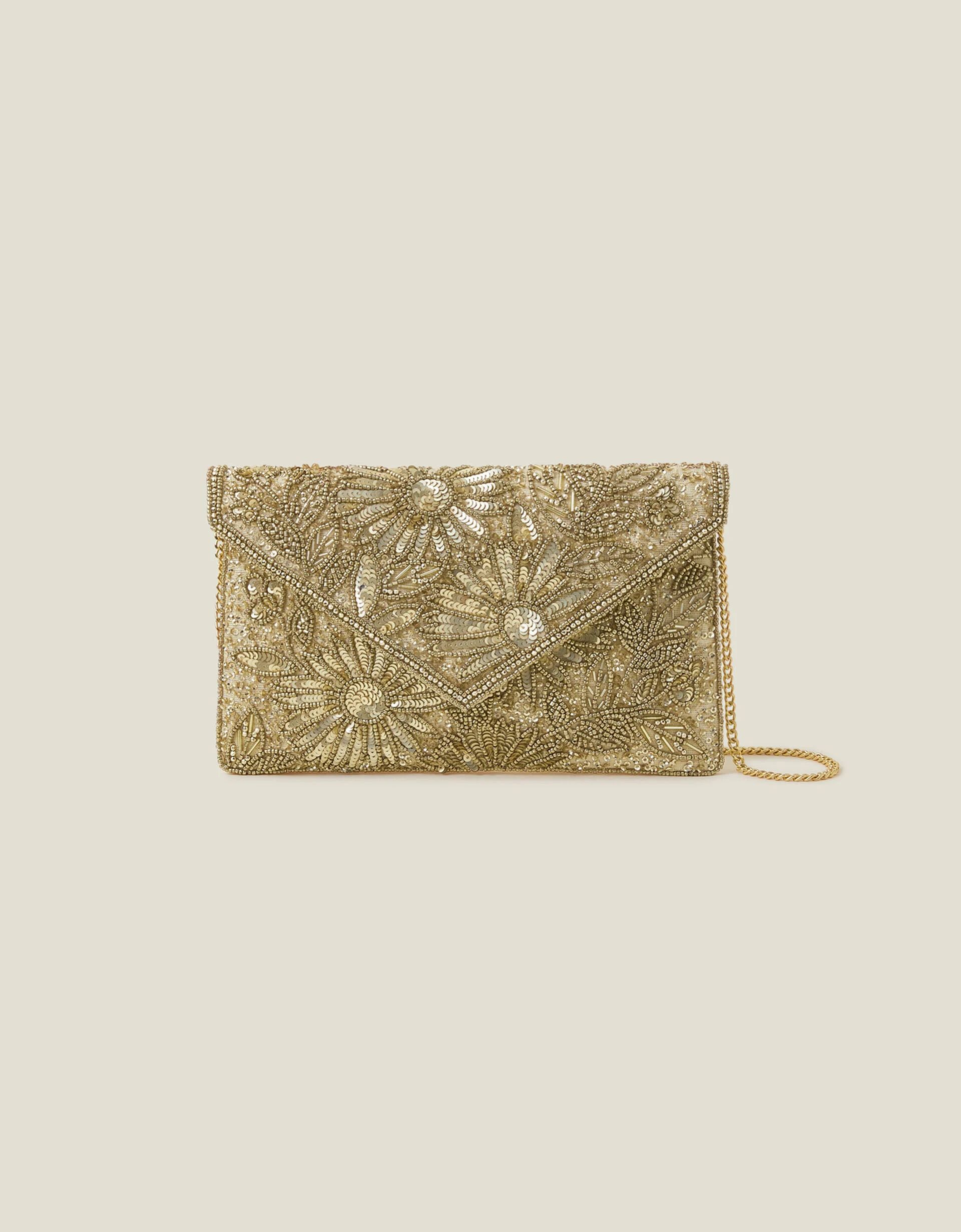 Tara Hand-Beaded Clutch Bag | Accessorize (Global)