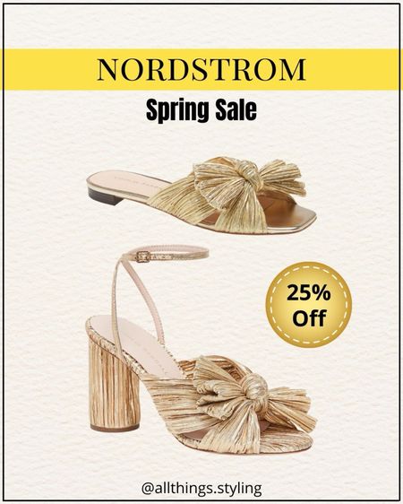 Gorgeous LOEFFLER RANDALL Knotted Sandals currently 25% Off during Nordstrom Spring Shoe Sale 🌸

Nordstrom Spring Sale, Gold Sandals, Daphne Slide Sandal, Easter Outfit, Wedding Guest shoes #LTKwedding 

#LTKshoecrush #LTKSeasonal #LTKsalealert