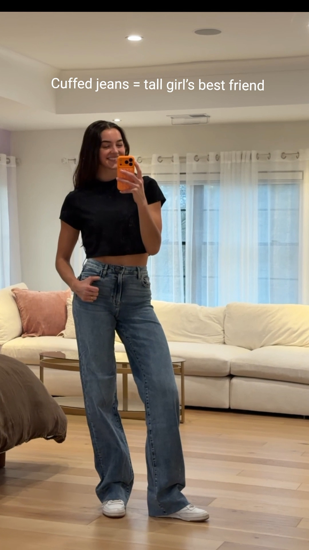 No seam ripping required!!  Just unroll and you’ve just added at least 4 more inches to your jeans!

(If you’re in between sizes, I recommend sizing down!) 

#LTKGiftGuide #LTKTall #LTKFindsUnder100