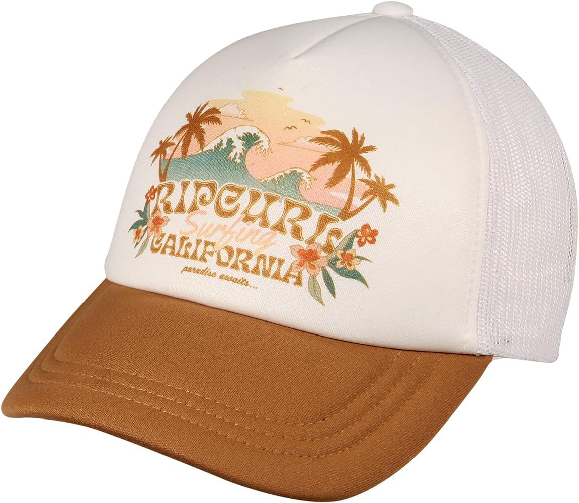 Rip Curl Brazilian Soul Women's Trucker Hat - California White | Amazon (US)