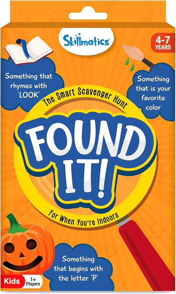 Skillmatics Scavenger Hunt Card Game - Found It, Educational Learning Toys, Perfect for Home, Sch... | Amazon (US)