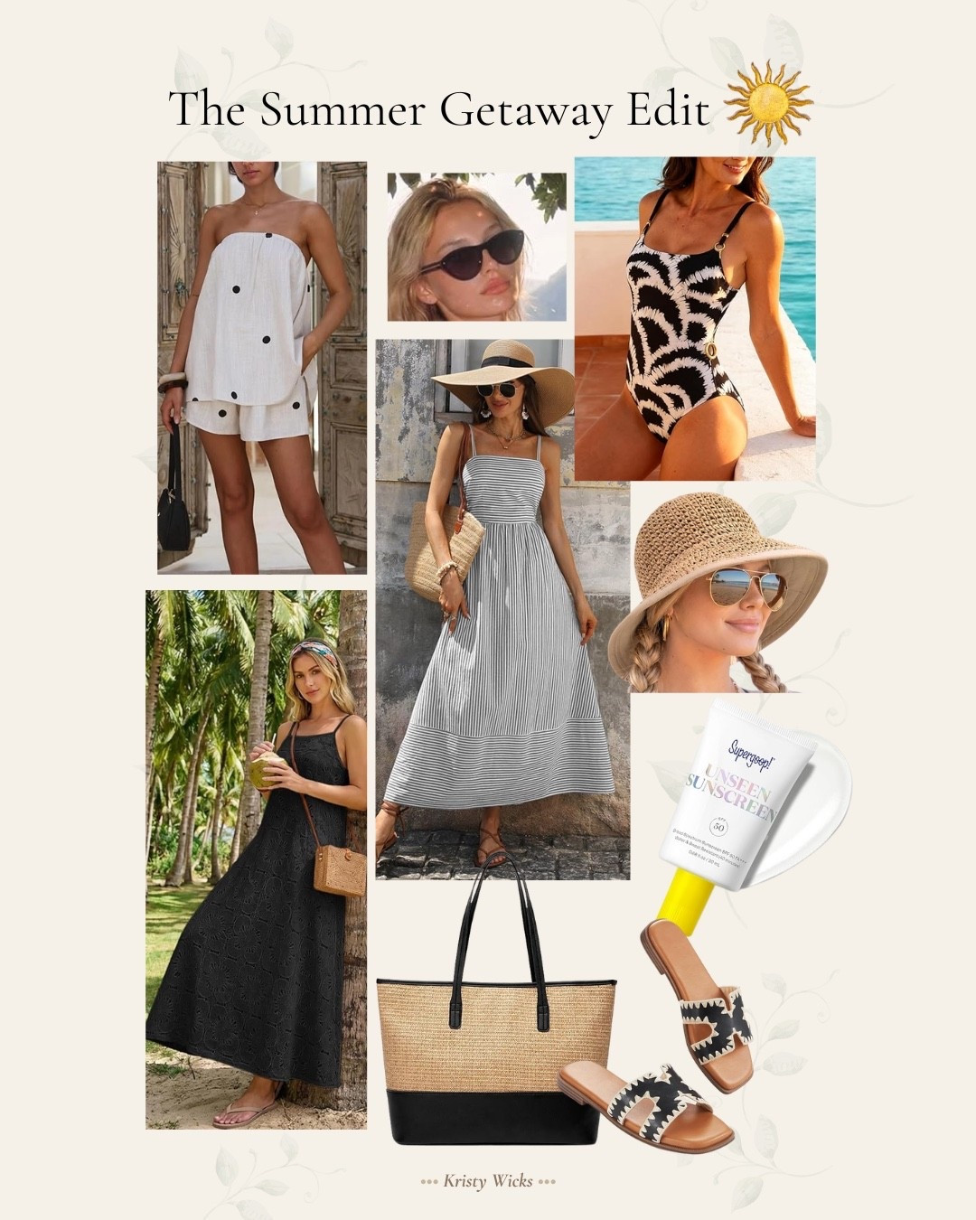 The summer getaway edit!

#LTKTravel #LTKSeasonal